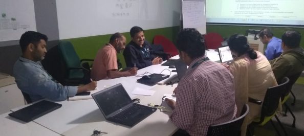 Workshop at General Electric, Bangalore
